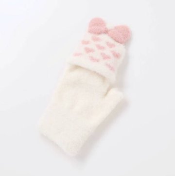 SLAP SLIP (スラップスリップ) 「カバー付き2WAYリボン手袋」L(ワンサイズ)の画像