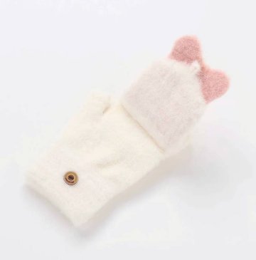 SLAP SLIP (スラップスリップ) 「カバー付き2WAYリボン手袋」L(ワンサイズ)の画像