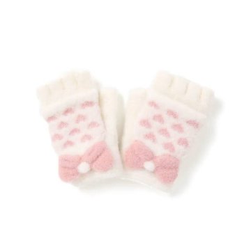 SLAP SLIP (スラップスリップ) 「カバー付き2WAYリボン手袋」L(ワンサイズ)の画像