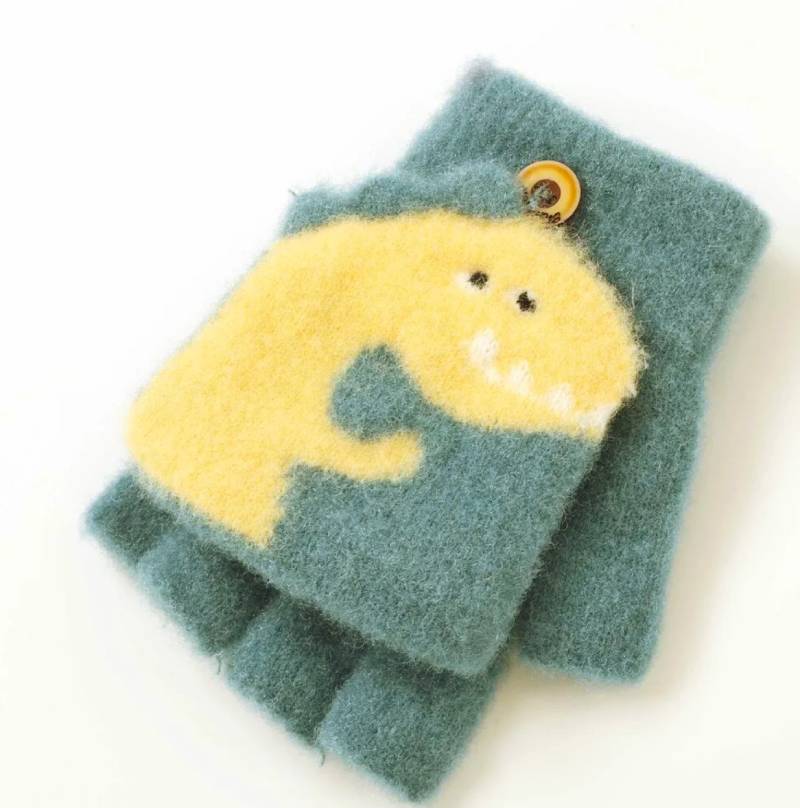 SLAP SLIP (スラップスリップ) 「カバー付き2WAY恐竜手袋」L(ワンサイズ)の画像