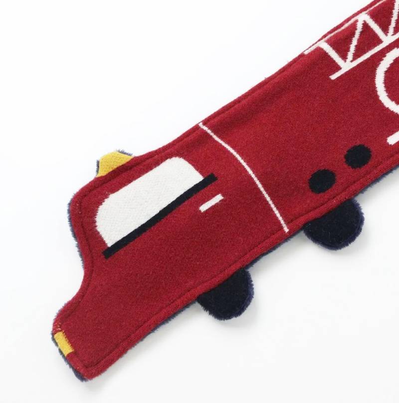 SLAP SLIP (スラップスリップ) 「裏ボアはしご車ニットマフラー」Freeの画像