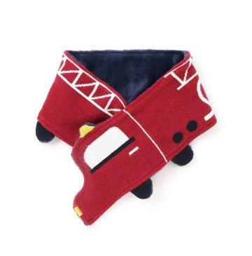 SLAP SLIP (スラップスリップ) 「裏ボアはしご車ニットマフラー」Freeの画像