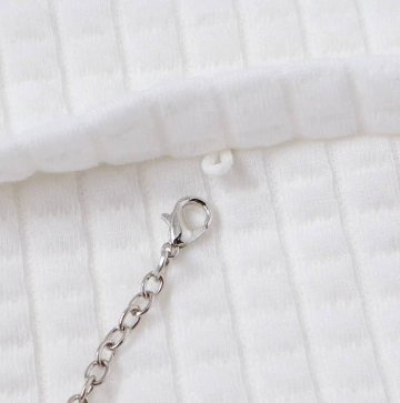 ZIDDY「ロゴチェーン付きふくれJQトレーナー」 (140-160cm)　【メール便送料無料】の画像