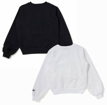 ZIDDY「ロゴチェーン付きふくれJQトレーナー」 (140-160cm)　【メール便送料無料】の画像