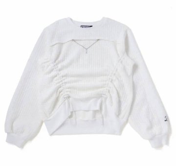 ZIDDY「ロゴチェーン付きふくれJQトレーナー」 (140-160cm)　【メール便送料無料】の画像