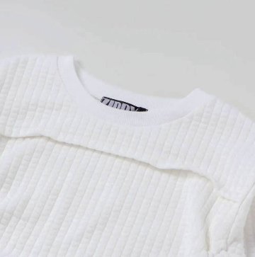 ZIDDY「ロゴチェーン付きふくれJQトレーナー」 (140-160cm)　【メール便送料無料】の画像