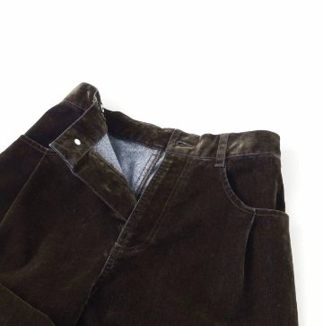 ZIDDY「ウィングロゴ刺繍フロッキーワイドデニム」 (140-160cm) の画像