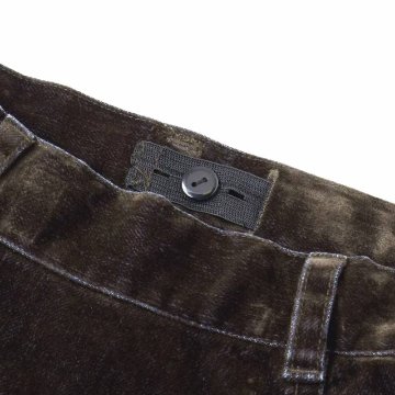 ZIDDY「ウィングロゴ刺繍フロッキーワイドデニム」 (140-160cm) の画像