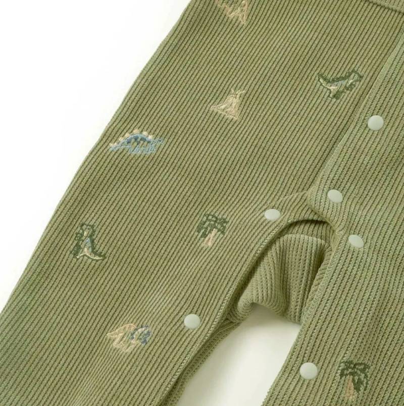 SLAP SLIP(スラップスリップ) 「サロペット風ニットコールロンパース」(70cm) 【メール便送料198円対応】の画像