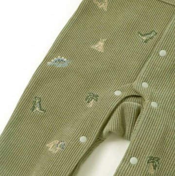 SLAP SLIP(スラップスリップ) 「サロペット風ニットコールロンパース」(70cm) 【メール便送料198円対応】の画像