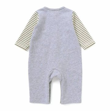 SLAP SLIP(スラップスリップ) 「ドラゴン刺繍ロンパース＋ドラゴンフェイススタイセット」(70cm) 【メール便送料無料】の画像