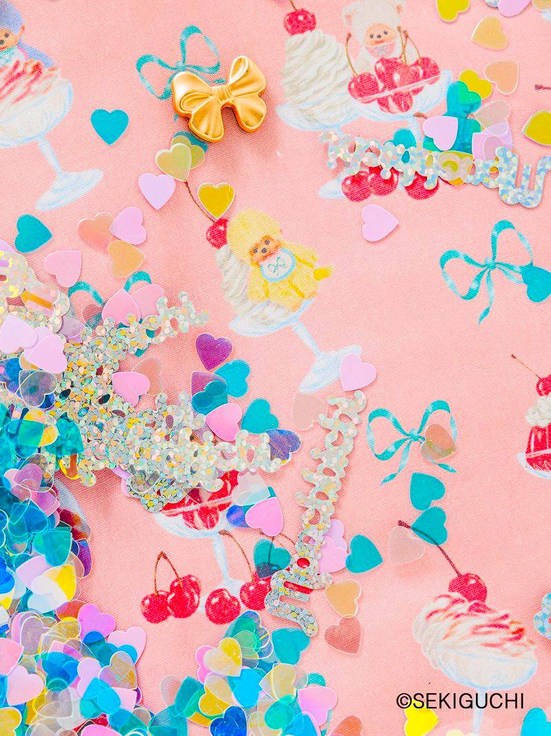 fafa「【モンチッチコラボ】MICHALINAマルチケース(ジャバラタイプ)」（Ｌサイズ）メール便送料無料の画像