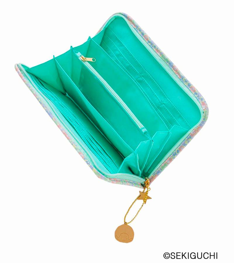 fafa「【モンチッチコラボ】MICHALINAマルチケース(ジャバラタイプ)」（Ｌサイズ）メール便送料無料の画像