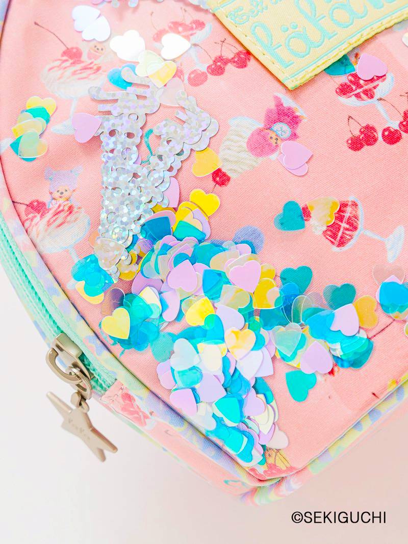 fafa 「【モンチッチコラボ】FAELYN 保温保冷ハートスパンコール入りマグケース」(F)の画像