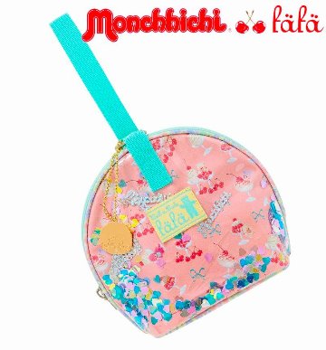 fafa 「【モンチッチコラボ】FAELYN 保温保冷ハートスパンコール入りマグケース」(F)の画像