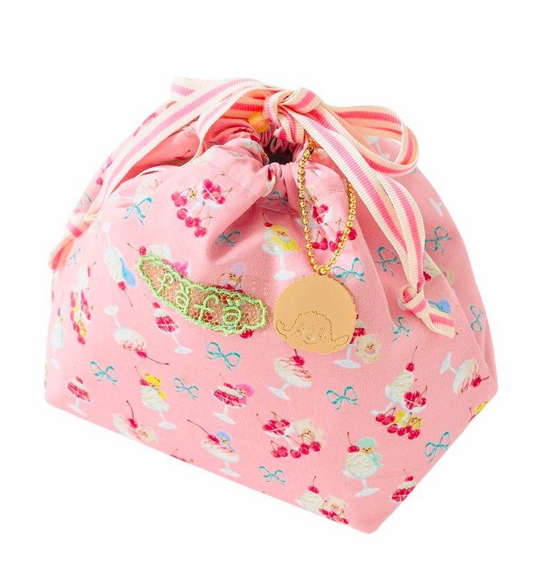 fafa 「【モンチッチコラボ】NELLE ランチポーチ 」（Ｆ） 【メール便送料198円対応】の画像