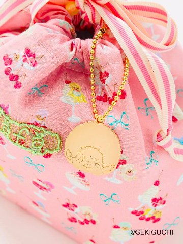 fafa 「【モンチッチコラボ】NELLE ランチポーチ 」（Ｆ） 【メール便送料198円対応】の画像