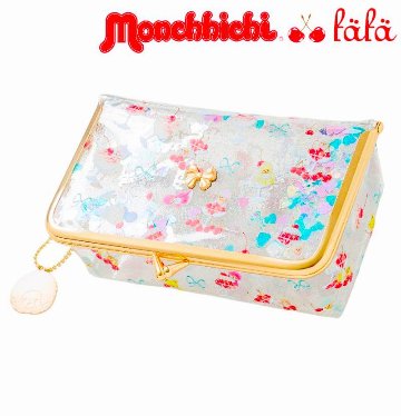fafa 「【モンチッチコラボ】PENELOPE MAY  がま口バニティポーチ」(F)の画像