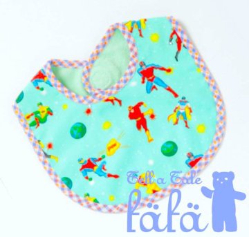 fafa 「AFANASIY ヒーロー柄リバーシブルスタイ」(F) メール便送料198円対応可の画像