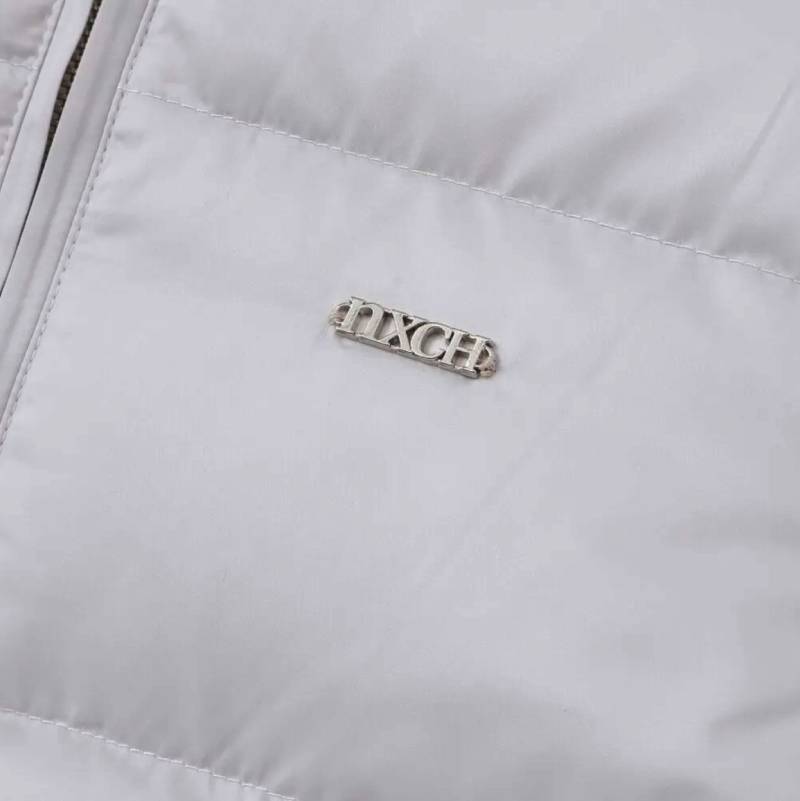 nexchic「ハートロゴタフタダウンジャケット」(140-150cm) の画像