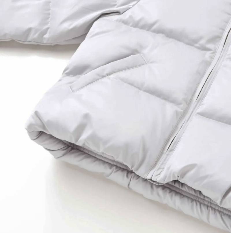 nexchic「ハートロゴタフタダウンジャケット」(140-150cm) の画像