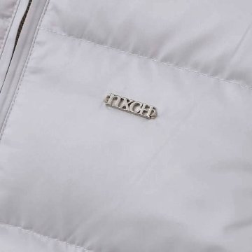 nexchic「ハートロゴタフタダウンジャケット」(140-150cm) の画像