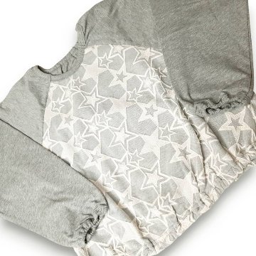 hakka kids「星刺繍チュールカットソーチュニック」(110-130cm）の画像