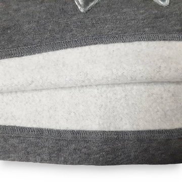 hakka kids「リボンアップリケミニ裏毛裏起毛トレーナー」(90-150cm）の画像