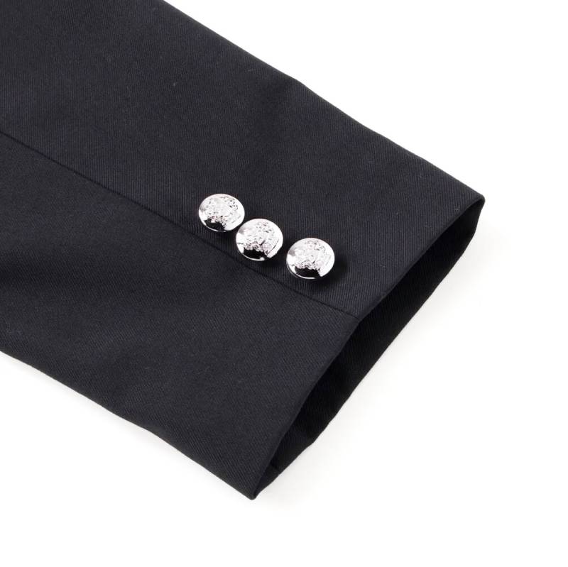 ZIDDY「ロゴエンブレムワッペン付きテーラードジャケット」(150-160cm)の画像