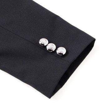 ZIDDY「ロゴエンブレムワッペン付きテーラードジャケット」(150-160cm)の画像