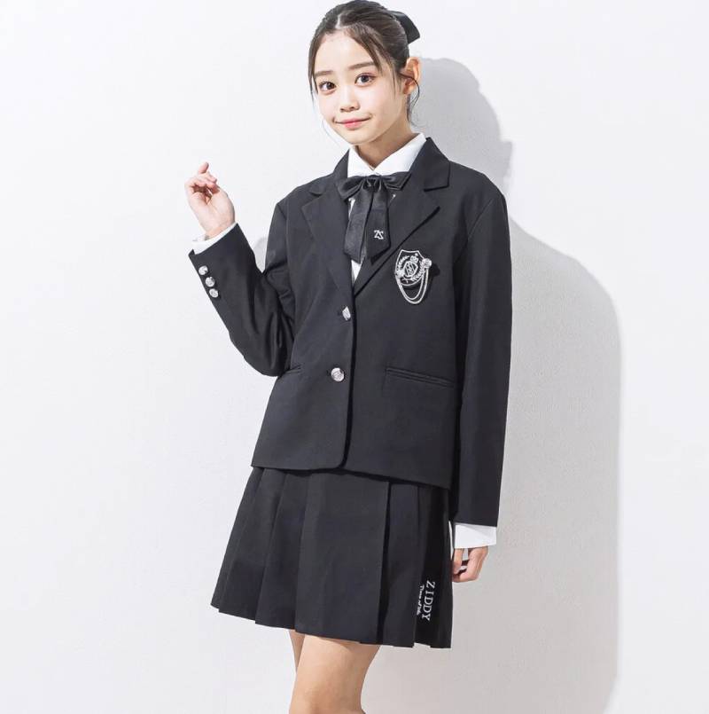 ZIDDY「リボン付き付きブラウス」(140cm-F)　【メール便送料無料】の画像