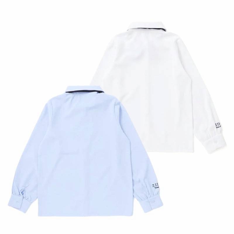 ZIDDY「リボン付き付きブラウス」(140cm-F)　【メール便送料無料】の画像