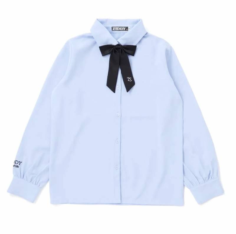 ZIDDY「リボン付き付きブラウス」(140cm-F)　【メール便送料無料】の画像