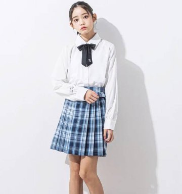 ZIDDY「リボン付き付きブラウス」(140cm-F)　【メール便送料無料】の画像