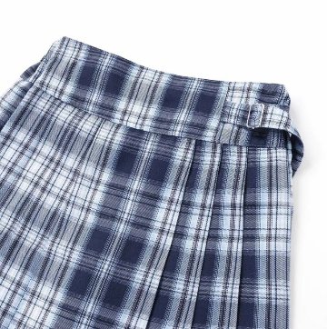 ZIDDY「チェック柄 プリーツスカパン」 (130-160cm) の画像