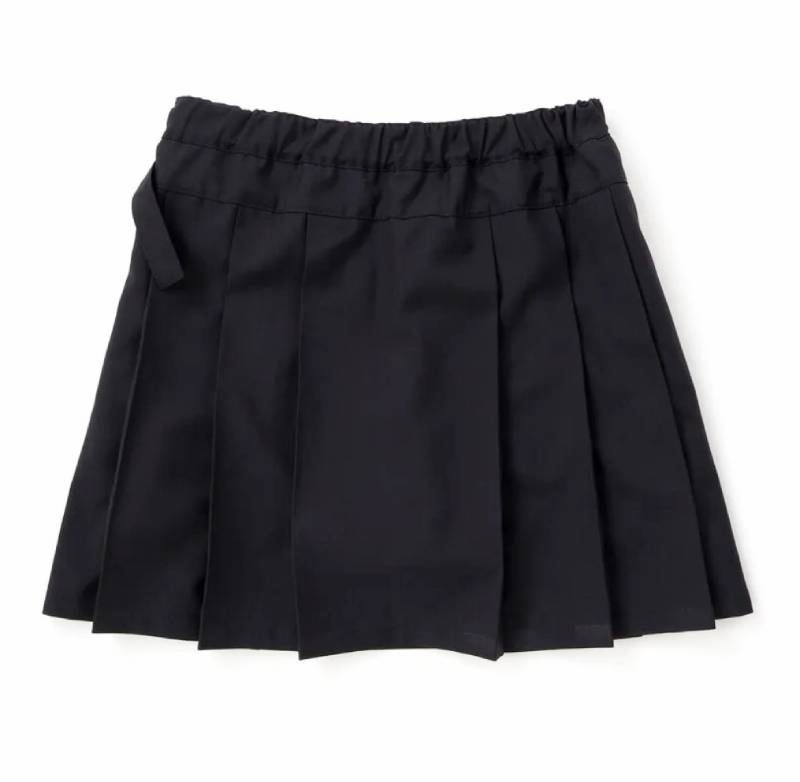 ZIDDY「ブラックプリーツスカパン」 (150-160cm) の画像