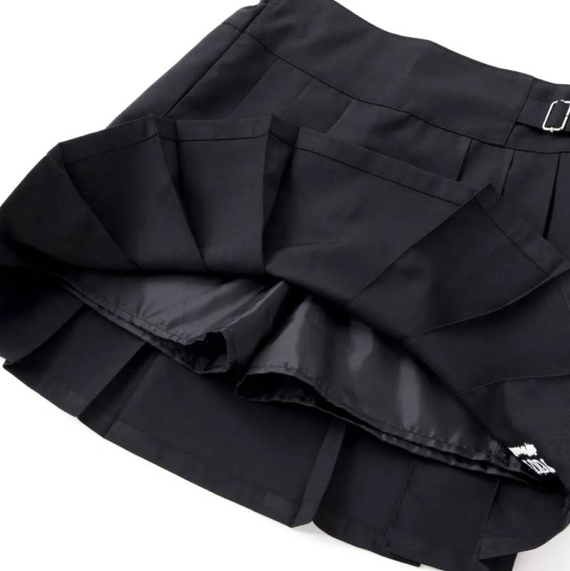 ZIDDY「ブラックプリーツスカパン」 (150-160cm) の画像