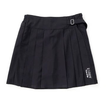 ZIDDY「ブラックプリーツスカパン」 (150-160cm) の画像