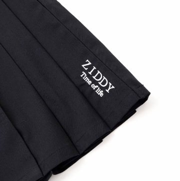 ZIDDY「ブラックプリーツスカパン」 (150-160cm) の画像