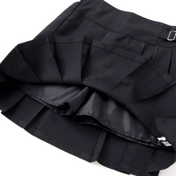 ZIDDY「ブラックプリーツスカパン」 (150-160cm) の画像