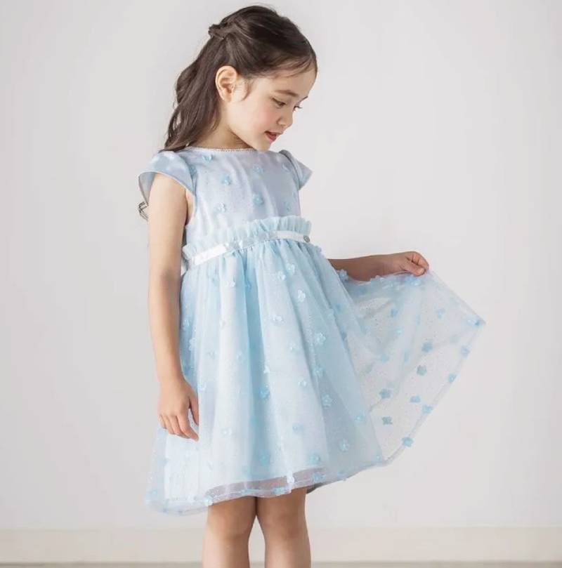 SLAP SLIP(スラップスリップ) 「フラワーチュール セレモニージャンパースカート」(110-130cm) の画像