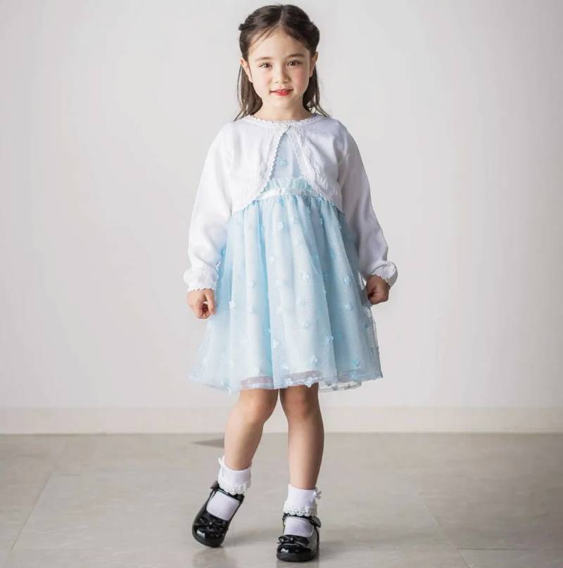 SLAP SLIP(スラップスリップ) 「フラワーチュール セレモニージャンパースカート」(110-130cm) の画像