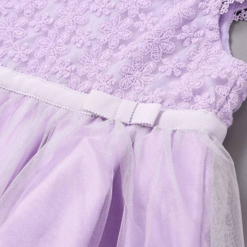 SLAP SLIP(スラップスリップ) 「フラワー刺繍裾スカラップ セレモニージャンパースカート」(110-130cm) の画像