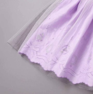 SLAP SLIP(スラップスリップ) 「フラワー刺繍裾スカラップ セレモニージャンパースカート」(110-130cm) の画像