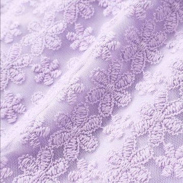 SLAP SLIP(スラップスリップ) 「フラワー刺繍裾スカラップ セレモニージャンパースカート」(110-130cm) の画像