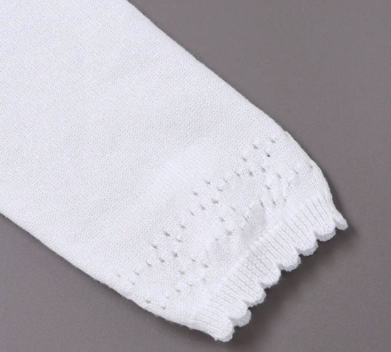 SLAP SLIP(スラップスリップ) 「透かし編み セレモニーボレロニットカーディガン」(110-130cm) の画像