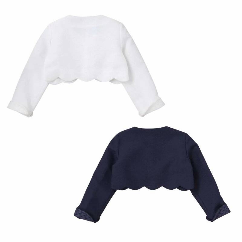 SLAP SLIP(スラップスリップ) 「セレモニー裾スカラップボレロ」(110-130cm) の画像