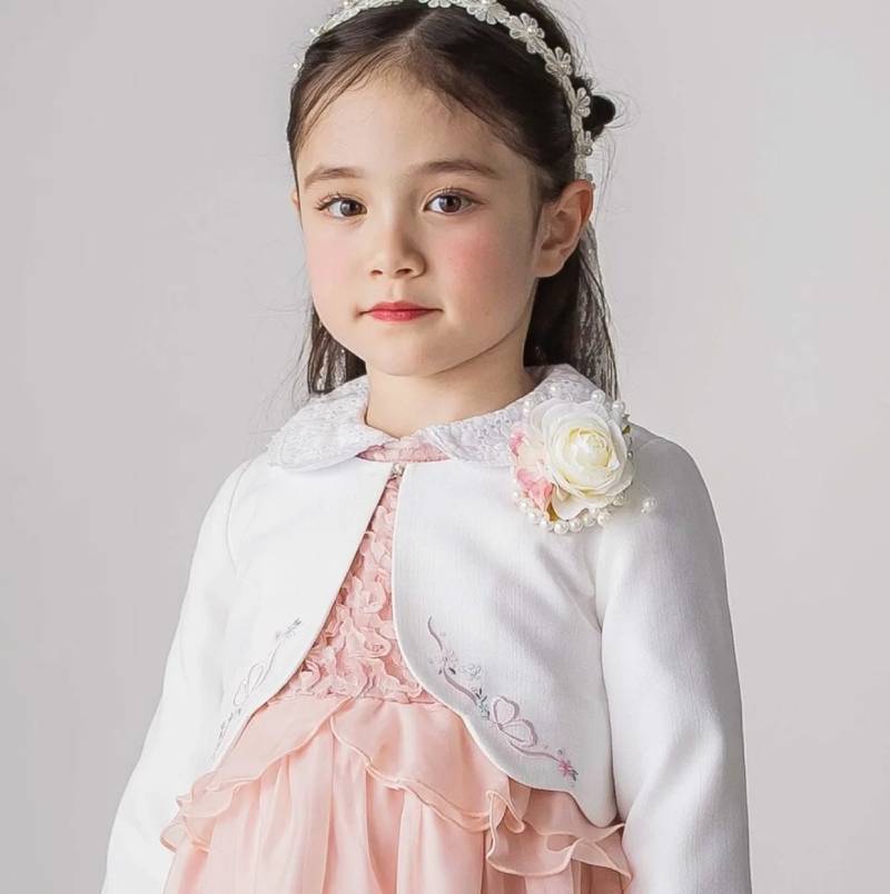 SLAP SLIP(スラップスリップ) 「セレモニー裾スカラップボレロ」(110-130cm) の画像