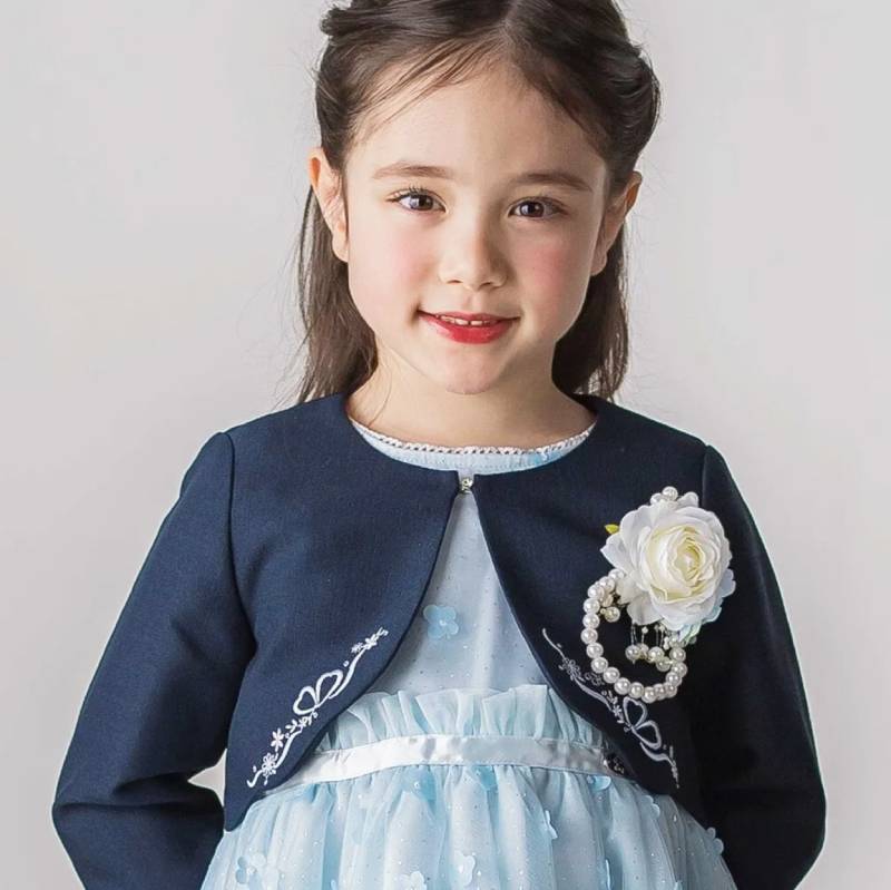 SLAP SLIP(スラップスリップ) 「セレモニー裾スカラップボレロ」(110-130cm) の画像