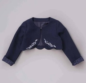 SLAP SLIP(スラップスリップ) 「セレモニー裾スカラップボレロ」(110-130cm) の画像